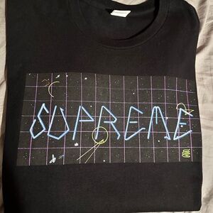 Supreme Space Logo L/S Tee